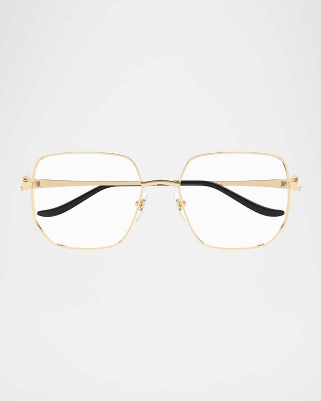 Rectangle Metal Optical Glasses